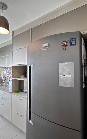 Apartamento à venda com 139m², 3 quartos e 2 vagas Apartamento à venda com 139m², 3 quartos e 2 vagasCozinha e Área de Serviço