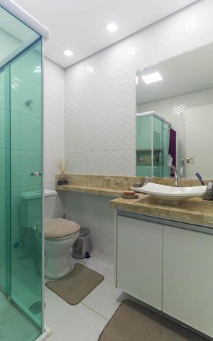 Casa de condomínio para alugar com 160m², 3 quartos e 3 vagas Casa de condomínio para alugar com 160m², 3 quartos e 3 vagasBanheiro 2