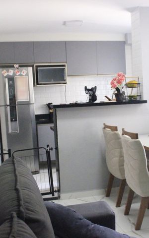 Apartamento à venda com 43m², 2 quartos e 1 vagaSala