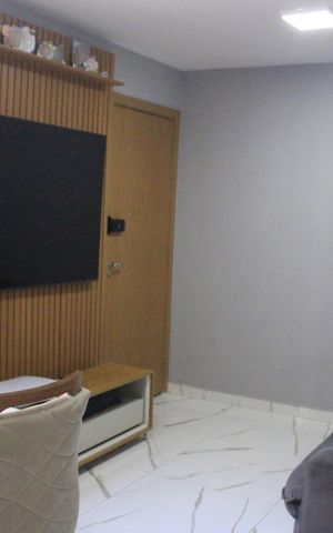 Apartamento à venda com 43m², 2 quartos e 1 vagaSala