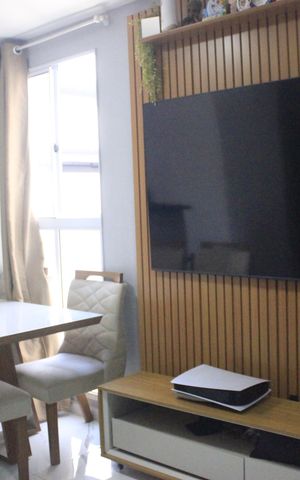 Apartamento à venda com 43m², 2 quartos e 1 vagaSala