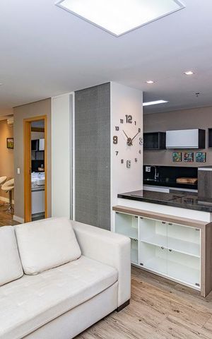 Apartamento à venda com 63m², 1 quarto e 1 vaga Apartamento à venda com 63m², 1 quarto e 1 vagaSala
