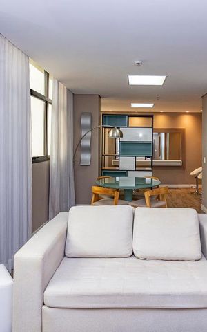 Apartamento à venda com 63m², 1 quarto e 1 vaga Apartamento à venda com 63m², 1 quarto e 1 vagaSala