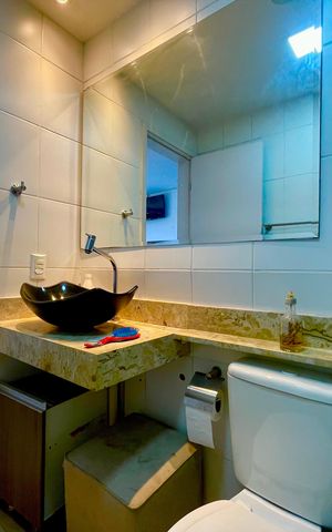 Apartamento à venda com 59m², 2 quartos e 1 vaga Apartamento à venda com 59m², 2 quartos e 1 vagaBanheiro 1