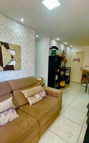 Apartamento à venda com 59m², 2 quartos e 1 vaga Apartamento à venda com 59m², 2 quartos e 1 vagaSala