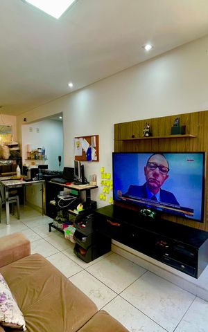 Apartamento à venda com 59m², 2 quartos e 1 vaga Apartamento à venda com 59m², 2 quartos e 1 vagaSala