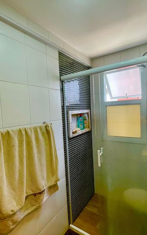 Apartamento à venda com 59m², 2 quartos e 1 vaga Apartamento à venda com 59m², 2 quartos e 1 vagaBanheiro 2