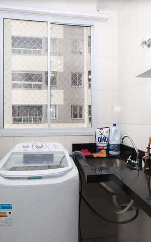Apartamento à venda com 50m², 2 quartos e 1 vagaCozinha/Lavanderia