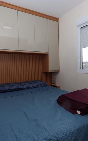 Apartamento à venda com 50m², 2 quartos e 1 vagaQuarto 2