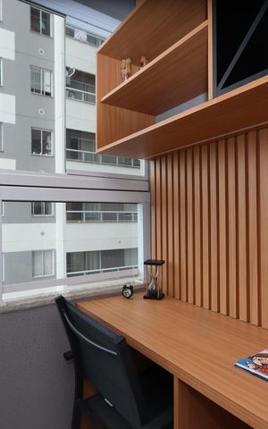 Apartamento à venda com 50m², 2 quartos e 1 vagaVaranda