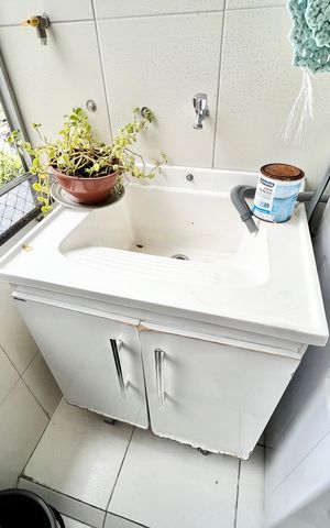 Apartamento à venda com 60m², 2 quartos e sem vaga Apartamento à venda com 60m², 2 quartos e sem vagaCozinha e Área de Serviço