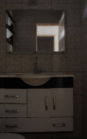 Casa de condomínio à venda com 81m², 2 quartos e 1 vagaLavabo