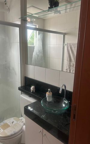 Apartamento à venda com 50m², 2 quartos e 1 vaga Apartamento à venda com 50m², 2 quartos e 1 vagaBanheiro