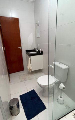 Casa de condomínio para alugar com 160m², 3 quartos e 3 vagas Casa de condomínio para alugar com 160m², 3 quartos e 3 vagasBanheiro