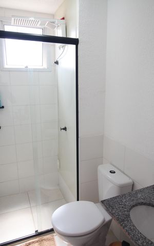 Apartamento à venda com 53m², 2 quartos e 1 vagaBanheiro
