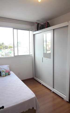 Apartamento à venda com 53m², 2 quartos e 1 vagaQuarto 1