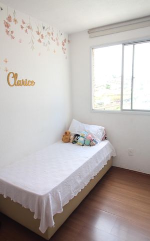Apartamento à venda com 53m², 2 quartos e 1 vagaQuarto 1