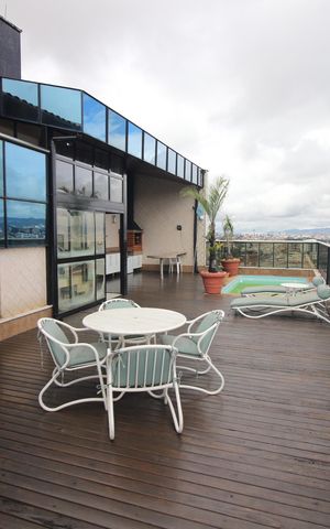 Apartamento à venda com 270m², 4 quartos e 2 vagasArea Gourmet