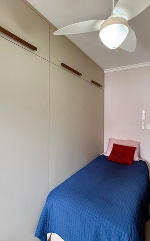 Apartamento à venda com 138m², 4 quartos e 1 vagaQuarto 4