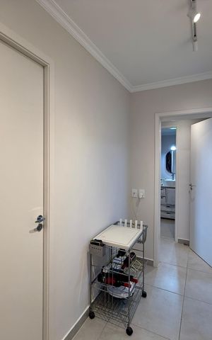 Apartamento à venda com 138m², 4 quartos e 1 vagaCorredor Quartos 