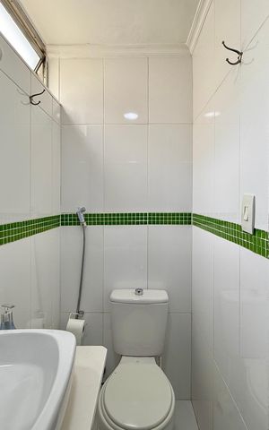 Apartamento à venda com 138m², 4 quartos e 1 vagaBanheiro Social 1