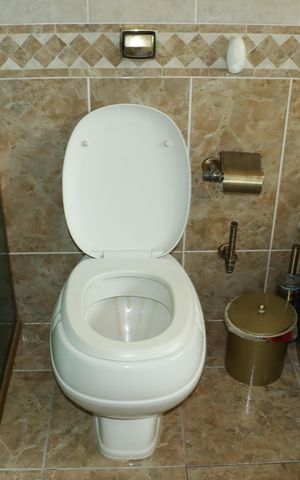 Casa de condomínio para alugar com 1100m², 4 quartos e 6 vagasBanheiro da Suíte 1