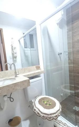 Apartamento para alugar com 64m², 2 quartos e 1 vaga Apartamento para alugar com 64m², 2 quartos e 1 vagaBanheiro