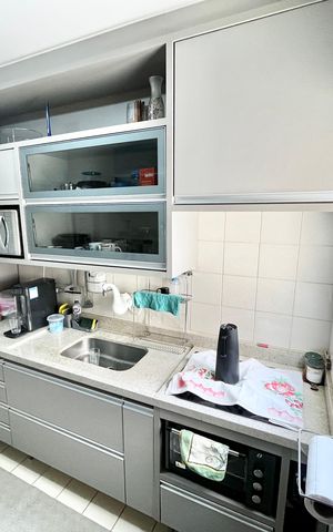Apartamento à venda com 76m², 3 quartos e 1 vagaCozinha