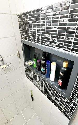 Apartamento à venda com 76m², 3 quartos e 1 vagaBanheiro da Suíte