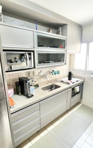 Apartamento à venda com 76m², 3 quartos e 1 vagaCozinha