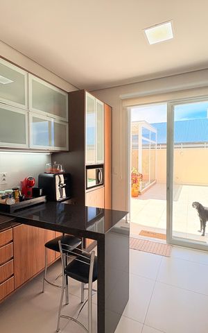 Casa de condomínio à venda com 193m², 3 quartos e 2 vagasCozinha