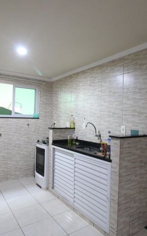Casa à venda com 84m², 1 quarto e 2 vagasCozinha