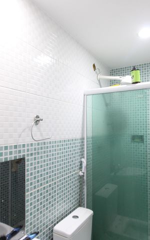 Casa à venda com 84m², 1 quarto e 2 vagasBanheiro