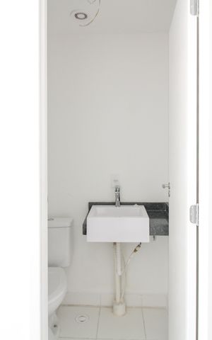 Studio à venda com 29m², 1 quarto e sem vaga Studio à venda com 29m², 1 quarto e sem vagaBanheiro