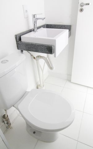 Studio à venda com 29m², 1 quarto e sem vaga Studio à venda com 29m², 1 quarto e sem vagaBanheiro