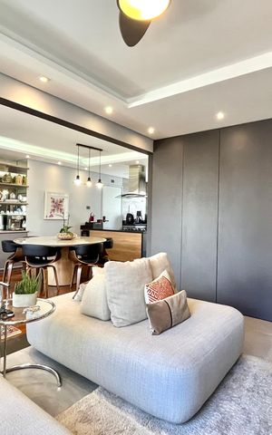 Apartamento à venda com 108m², 2 quartos e 2 vagas Apartamento à venda com 108m², 2 quartos e 2 vagasSala