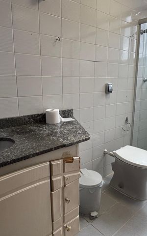 Apartamento à venda com 144m², 3 quartos e 2 vagasBanheiro da Suíte