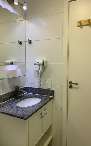 Studio à venda com 23m², 1 quarto e sem vaga Studio à venda com 23m², 1 quarto e sem vagaBanheiro