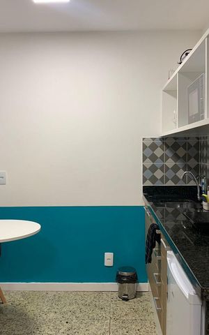 Studio à venda com 23m², 1 quarto e sem vaga Studio à venda com 23m², 1 quarto e sem vagaCozinha