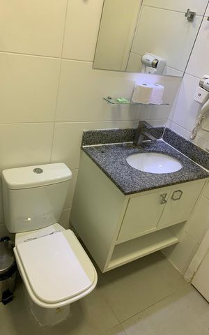 Studio à venda com 23m², 1 quarto e sem vaga Studio à venda com 23m², 1 quarto e sem vagaBanheiro