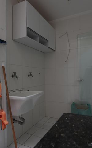 Casa de condomínio à venda com 69m², 2 quartos e 1 vagaLavanderia