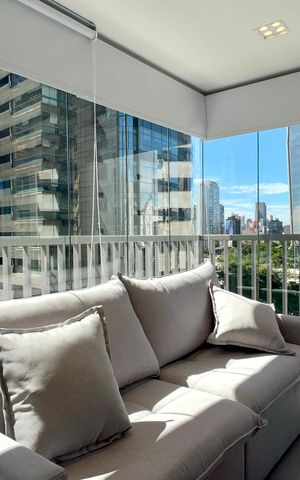 Studio à venda com 43m², 1 quarto e sem vaga Studio à venda com 43m², 1 quarto e sem vagaVaranda