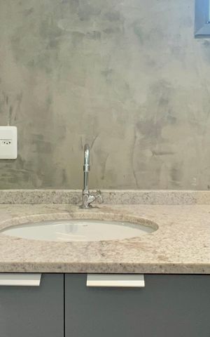 Studio à venda com 43m², 1 quarto e sem vaga Studio à venda com 43m², 1 quarto e sem vagaBanheiro