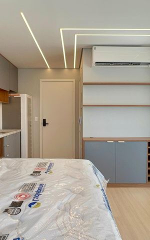 Studio à venda com 43m², 1 quarto e sem vaga Studio à venda com 43m², 1 quarto e sem vagaStudio