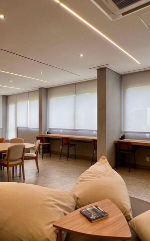 Studio à venda com 43m², 1 quarto e sem vaga Studio à venda com 43m², 1 quarto e sem vagaCoworking
