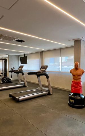 Studio à venda com 43m², 1 quarto e sem vaga Studio à venda com 43m², 1 quarto e sem vagaAcademia