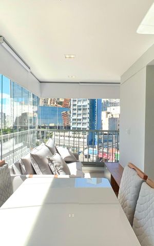 Studio à venda com 43m², 1 quarto e sem vaga Studio à venda com 43m², 1 quarto e sem vagaVaranda