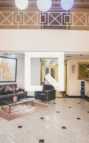 Studio para alugar com 38m², 1 quarto e 1 vaga Studio para alugar com 38m², 1 quarto e 1 vagaHall social