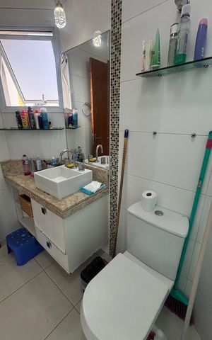 Apartamento à venda com 162m², 3 quartos e 2 vagas Apartamento à venda com 162m², 3 quartos e 2 vagasBanheiro da Suíte