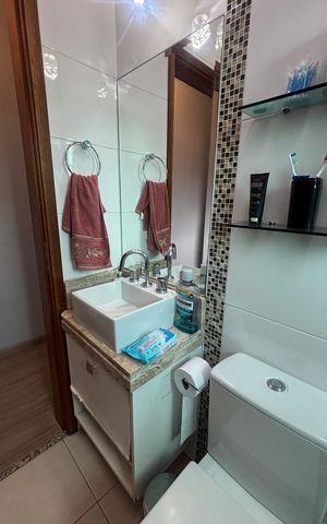 Apartamento à venda com 162m², 3 quartos e 2 vagas Apartamento à venda com 162m², 3 quartos e 2 vagasBanheiro